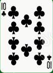 Ten of Clubs